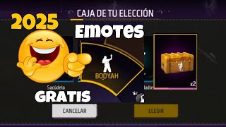 Como Tener Muchos Emotes Gratis en Free Fire [upl. by Abbotsun]