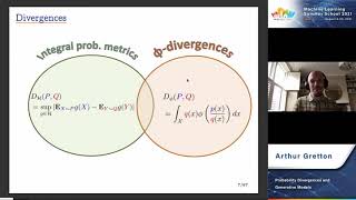 MLSS 2021 Taipei Probability Divergences and Generative Models  Arthur Gretton [upl. by Ecaidnac]