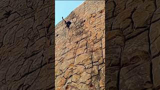 Caída escalando quotMosaicoquot en Tarifa 6b [upl. by Ynavoj]