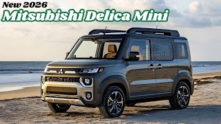 2026 Mitsubishi Delica Mini – Compact Adventure Redefined [upl. by Ahsekam]