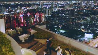 Sky Bar at lebua Bangkok [upl. by Nosyaj]