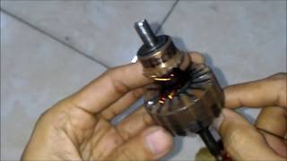 How to Convert 220V Motor Into 12V Part1 [upl. by Nelav]