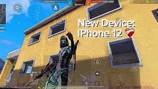 Sensi Revealed Device IPhone 12 🍷 freefire [upl. by Carrillo]