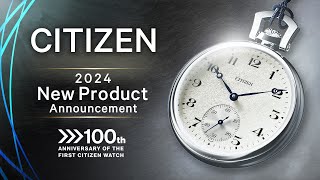 CITIZEN Watch unveils new watches in the 2024 New Product Announcement｜Citizen Watch [upl. by Attenyw]