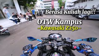 Riding Sore Otw Kampus With Kawasaki Z250 kawasaki z250 [upl. by Ring]