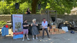 Rum And Coca Cola Remastered  Live Performance at Haworth 1940s Weekend [upl. by Iarahs492]