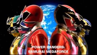 Power Rangers Samurai Megaforce Theme [upl. by Yesnyl731]