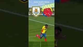 GOLAZO de Carlos Andrés GOMEZ para Colombia Eliminatorias2026 [upl. by Isus460]