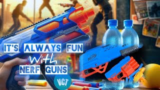 NERF Gun Game Series 10  Jarbottle entertainment shootinggames nerf gaming foryou viralgame [upl. by Bethanne]