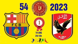 HANDBALL BARCELONA ŠPANIJA Al Ahly SC Handball الأهلي لكرة اليد Rukometni TV Turnir Doboj 2023 [upl. by Ecnar]