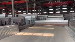 Hop Dipped ASTM A32 A36 A285 Galvanized Steel Square Tube Zinc Coated [upl. by Kaenel]