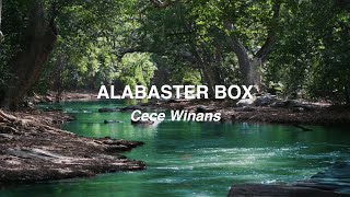 Alabaster Box  CeCe Winans Lyric Video [upl. by Airotal]