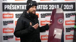 Amplid Nouveautés snowboard Amplid 2019 [upl. by Haropizt]