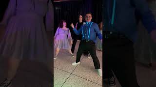 Wobbling it out at homecoming  💃🕺🪩 wobble homecoming2024 [upl. by Ibba]