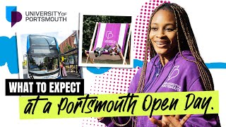 What to expect at a University of Portsmouth Open Day [upl. by Brocklin812]