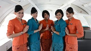 Garuda Indonesia B747400 Executive Class journey from Jeddah to Jakarta [upl. by Trakas854]