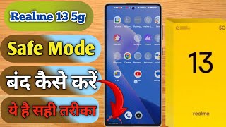 realme 13 5g safe mode kaise band karerealme 13 5g safe mode remove [upl. by Am]