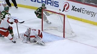 James Reimer makes larcenous glove save to rob Eric Staal [upl. by Atires]