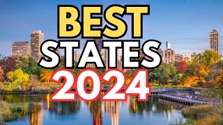 Top 10 BEST States to Live in the United States 2025 [upl. by Sirmons]