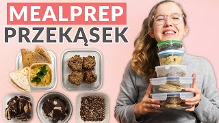 MEALPREP przekąsek na cały tydzień  Proste i zdrowe przepisy [upl. by Fitzgerald]