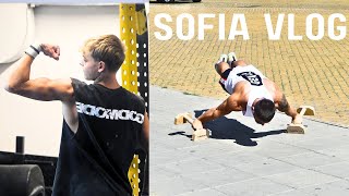 Sofia trip  LEGENDARY GYM  Vlog  5 [upl. by Nossaj]