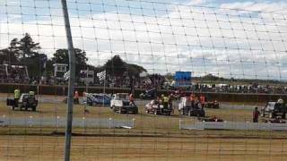 Sprintcars Harrisville Speedway Ohakea NZ Easter Wknd [upl. by Bedad]