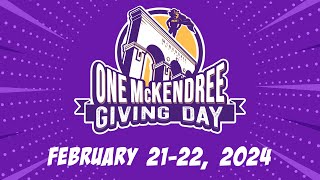 McKendree Heroes  One McKendree Giving Day 2024 [upl. by Tyson]