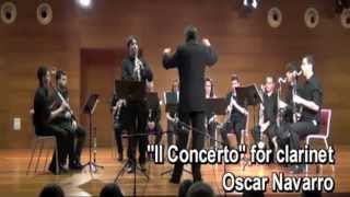 quotII CONCERTOquot for Clarinet Arr for Clarinet quartet or ensemble  Oscar Navarro [upl. by Narad752]