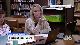 Sheldon School Board  91118 [upl. by Aicac]