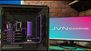 I Watercooled 4 GPUs In One PC  PC Building Simulator 2 [upl. by Yztim]