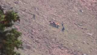 Jeremy Foley CrashRescue  Pikes Peak Hill Climb 2012 [upl. by Mcgregor]