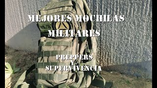 5 Mejores Mochilas Militares  Mochila 72 Horas Preppers [upl. by Salohcin]