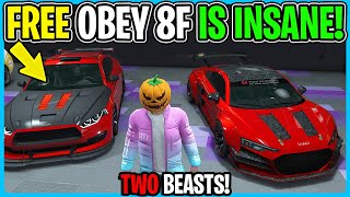 FREE OBEY 8F IS INCREDIBLE GTA 5 ONLINE [upl. by Bacchus511]