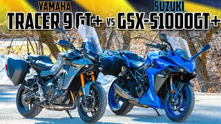 Yamaha Tracer 9 GT vs Suzuki GSXS1000GT  Cycle News [upl. by Alberto]