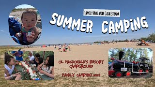 PART 2 SUMMER CAMPING 2024  Ol Macdonalds Resort  Family Camping [upl. by Hermina450]