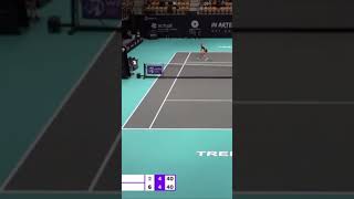 Perfect defence 💪 tennis highlights [upl. by Amilah]