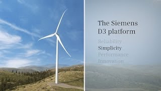 Siemens Wind Power D3 Platform Animation [upl. by Methuselah469]