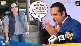 Fardeen Khans REACTION on His SHOCKING FAT Transformation [upl. by Anairt]