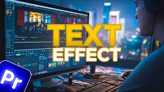 3 COOL Text Effects That Will Elevate Your Videos  Premiere Pro Tutorial [upl. by Dreddy]