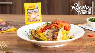 Arroz con Mariscos  Recetas Nestlé CAM [upl. by Sculley516]