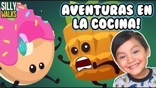 Escapa de la Cocina  Silly Walks Gameplay  Juegos Android para niños [upl. by Idid]