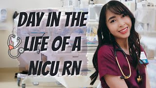 Day In The Life Of A NICU Nurse 12 Hour Night Shift I TIFFANYRN [upl. by Anelagna]