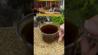 Sonam Bajwas morning black coffee blackcoffee weightlossrecipe morningdrink shortsvideo viral [upl. by Fee146]