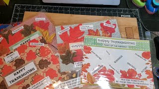 202465 Laminating Thanksgiving Placemats And More Junk Journaling Ideas [upl. by Cora678]