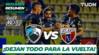 Resumen  Tampico Madero vs Atlante  Expansión 2021  Final Ida  TUDN [upl. by Aletsirc]