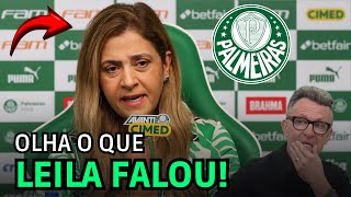 LEILA PEREIRA SOFRE DURAS CRÍTICAS AO FALAR DA TORCIDA [upl. by Vilhelmina]