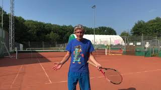 Anselme Tennis  Inside and Outside strokes [upl. by Giffer454]