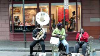 The best street Jazz only in New Orleans Nov2009 [upl. by Tacye]