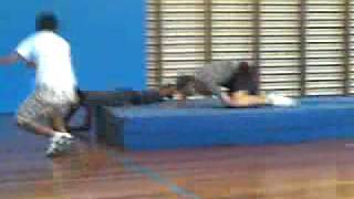 Fail ReniX trampoline trick  EPIC Official [upl. by Launame]