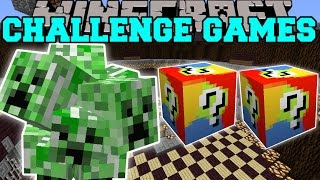 Minecraft CREEP CHALLENGE GAMES  Lucky Block Mod  Modded MiniGame [upl. by Offen]